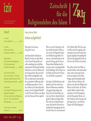 Zeitschrift für die Religionslehre des Islam (ZRLI), Heft 2