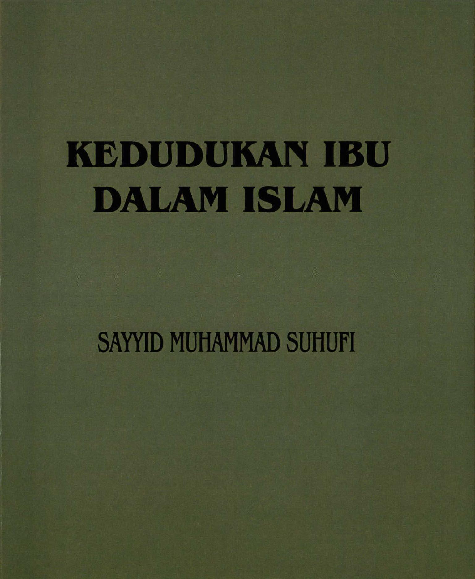 Kedudukan Ibu dalam Islam