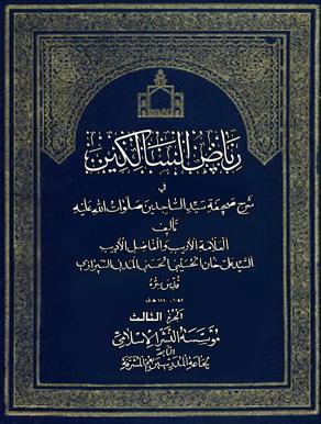 رياض السالكين في شرح صحيفة سيد الساجدين/ الجزء الثالث