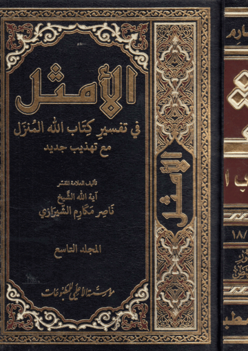 الأمثل في تفسير كتاب الله المنزل/ الجزء9