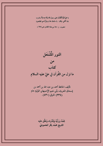 النور المشتعل من کتاب ما نزل من القرآن في علي (ع)